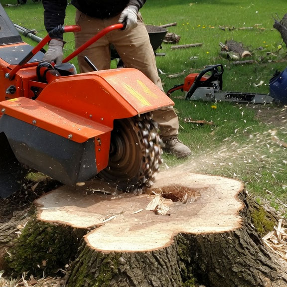 stump grinding removal services